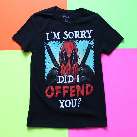 Marvel Other - Marvel Deadpool Sorry Did I Offend You T-Shirt